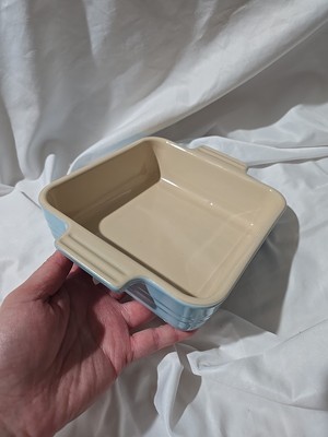 NWT Le Creuset 14 Cm Square Casserole Baking Dish Sky Blue Second