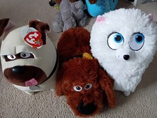 Lot Of Three Secret Life Of Pets Plush Gidget...