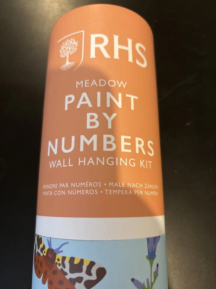 RHS Meadow Paint By Numbers Wall Hanging Kit - Image 2 of 4