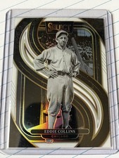 2025 Panini Select - Premier Level Eddie Collins #138 White  Prizm /99