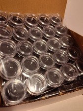 100 Pieces 5 Gram/5ML Plastic Makeup Cosmetic Lotion Cream Sample Jar Containers