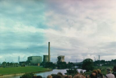 Photo 12x8 Ferrybridge 'B' Front Towers Falling Ferrybridge 'B' Power Stat c1992
