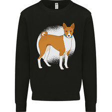 Maglione Felpa Uomo A Basenji Dog