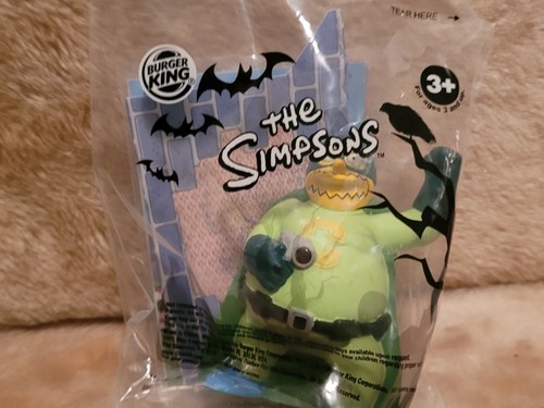 The Simpsons treehouse of horror Burger King Kids Toys Complete Set Lot Of 10 - Picture 9 of 12