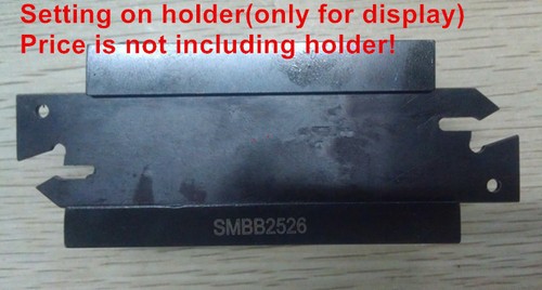 Hoja de separación externa SPB332-S de 32 mm de altura para inserto de carburo Korloy SP300 - Imagen 7 de 8