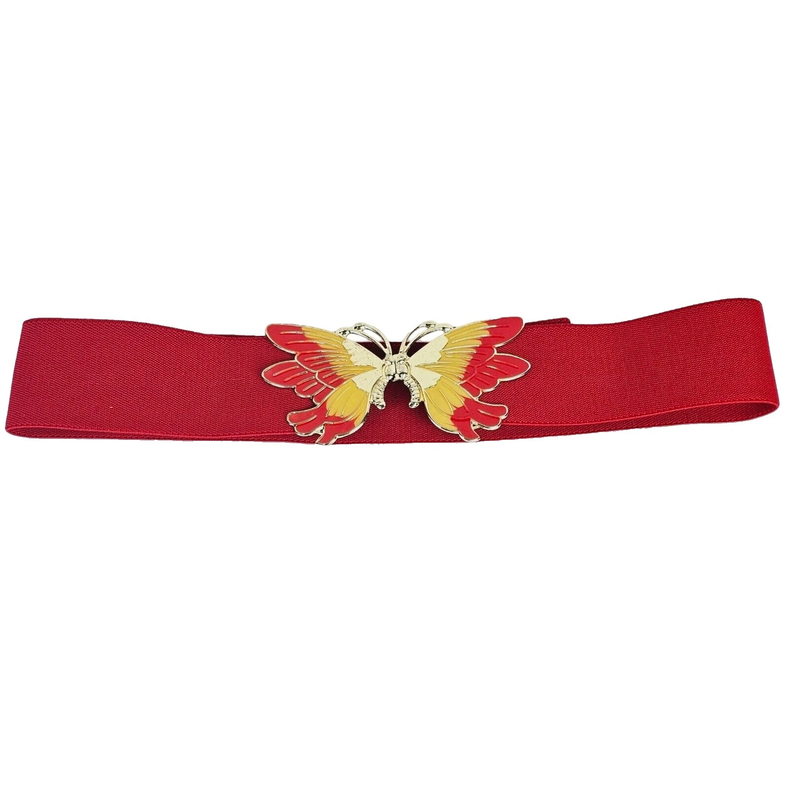 Cinturones Vintage informal de metal 1980s