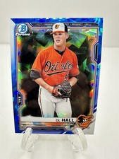 2021 BOWMAN CHROME SAPPHIRE BALTIMORE ORIOLES - DJ HALL #BCP-122