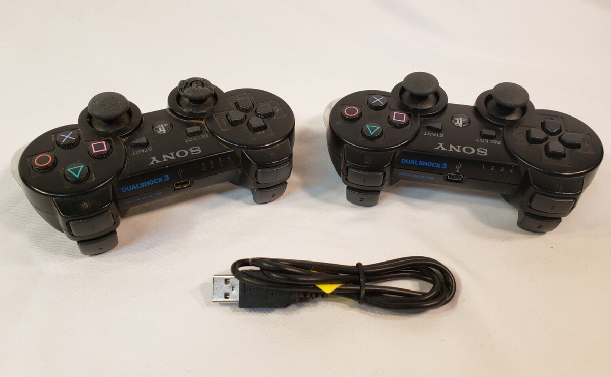 Sony PlayStation 3 Dual Shock 3 PS3 Wireless Controller Black