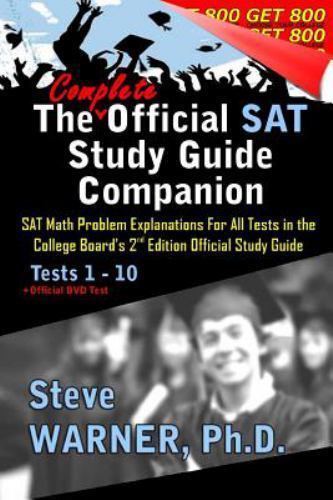 Complete Official SAT Study Guide Companion : SAT Math Problem ...