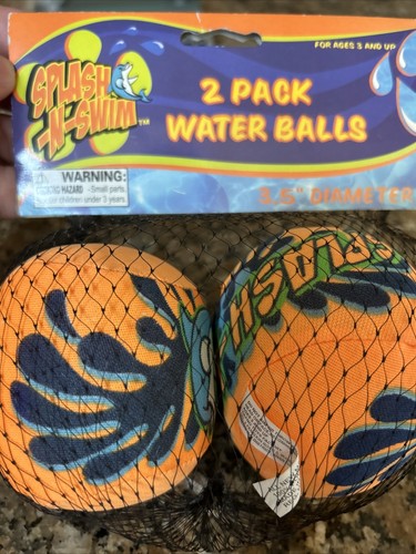 Splash N Swim Water Balls Floating Ball 2-PACK - NEW