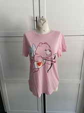 Care Bears Junior's Size 11/13 T-Shirt Cupid Love-a-lot Bear Heart Valentines/g7