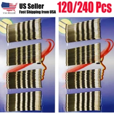 Bobby Pins 2" Bronze Salon Styling Pin Hair Pins Grips Clips Wave  (120~240)