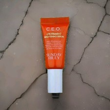 Sunday Riley C.E.O. 15 Vitamin C Brightening Serum .17oz. / 5ml  NWOB Mini