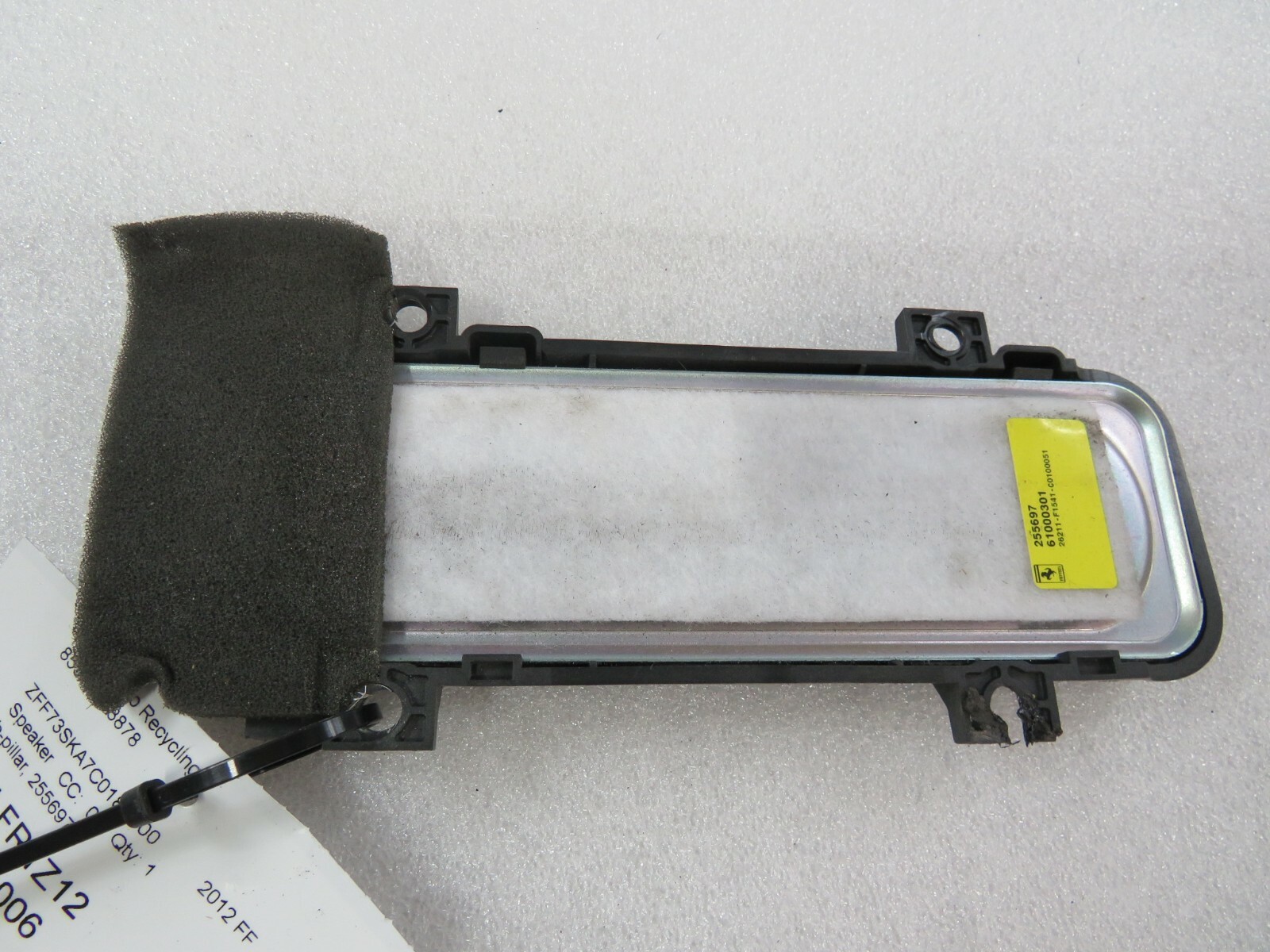 Ferrari FF, B Pillar Speaker, Used, P/N 255697