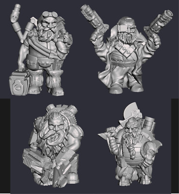 Space Dwarves Ignis Quadranten EC3D