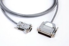 Belden 9934 Null Modem DB9 Female to DB25 Male Serial standard Cable.