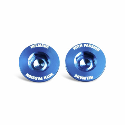 helmade Schraubenset Blau für Bell Motorsporthelme