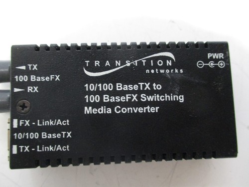 TRANSITION NETWORKS M/E-PSW-FX-01 10/100 BASETX TO 100 BASEFX SWITCHING MEDIA - Picture 2 of 4