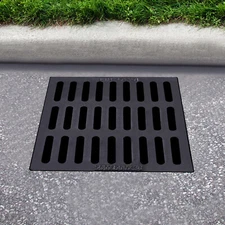 Cast Iron Sewer Grate Drain Catch Basin Cover Strainers Trench Drainage Outdoor