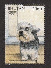 DANDIE DINMONT TERRIER *Int'l Dog Postage Stamp Art Collection *Great Gift Idea*