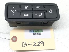2015-2020 GENESIS G80 ULTIMATE LEFT DASH FUEL DOOR TRUNK LID BLIND SPOT SWITCH