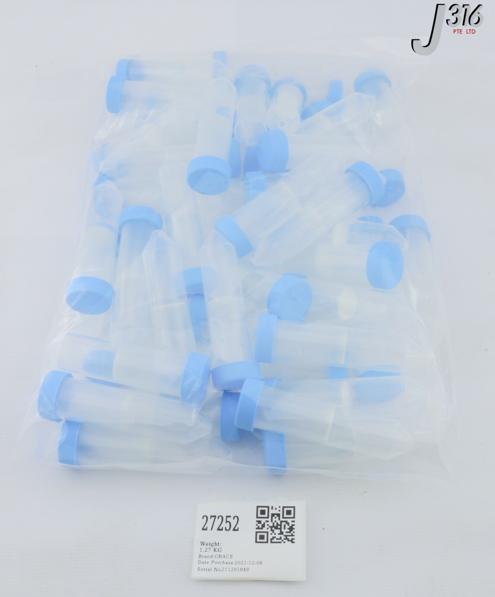 27252 GRACE 50ML FILTRATION TUBE 0.45UM PVDF/G, 8604751 (LOT OF 50