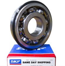SKF 6203 NR C3 Ball Bearing, Open Type No Seals Snap Ring 17x40x12 mm