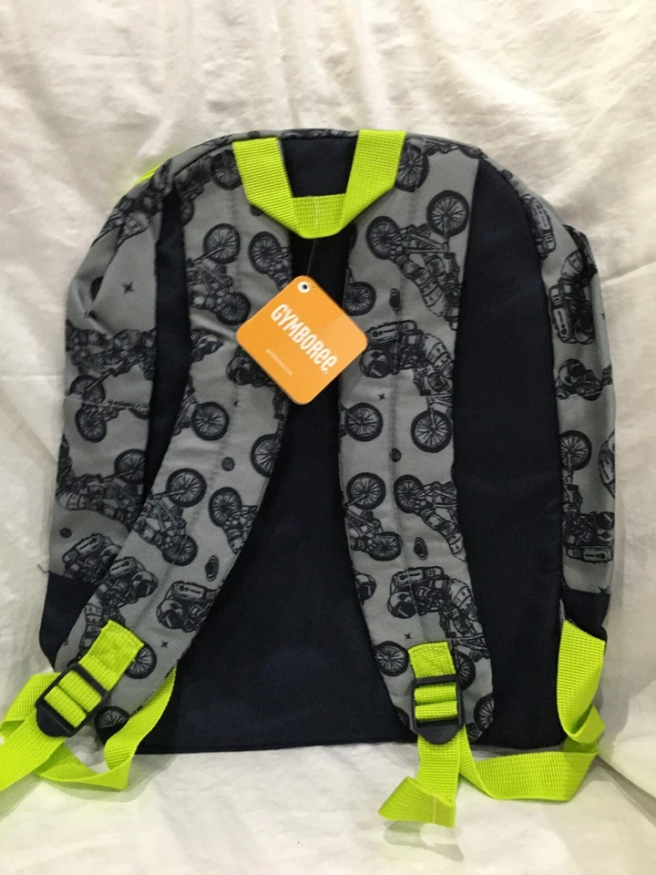 NUEVO CON ETIQUETAS Gymboree Niños Mochila Moto Uniforme Tienda Bolso Escuela Foto 4 de 4