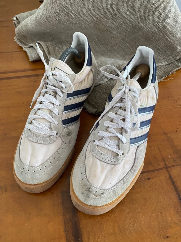 Zapatillas Adidas vintage años 80 pista interior 2 talla 8 1/2 Foto 2 de 4