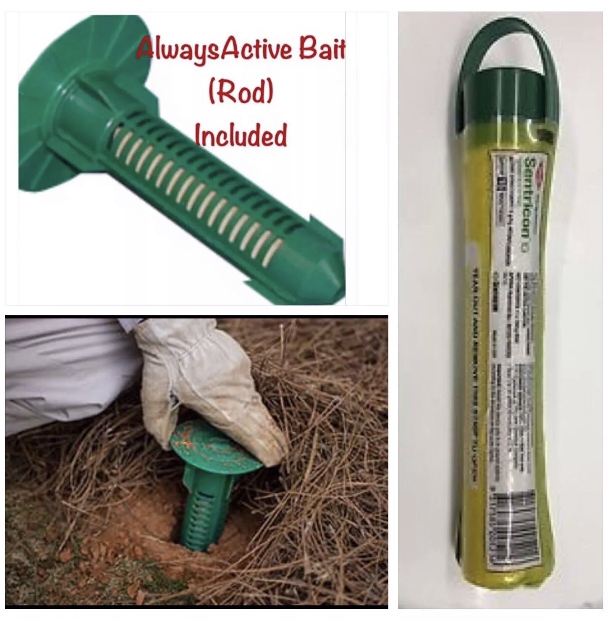 x28 Sentricon Termite Elimination System Inground Station & Bait RTI