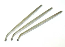 Millgrain Tools Set 3pc Jewelry Setting Bead Design Jewelry Making Sizes 15 9 2