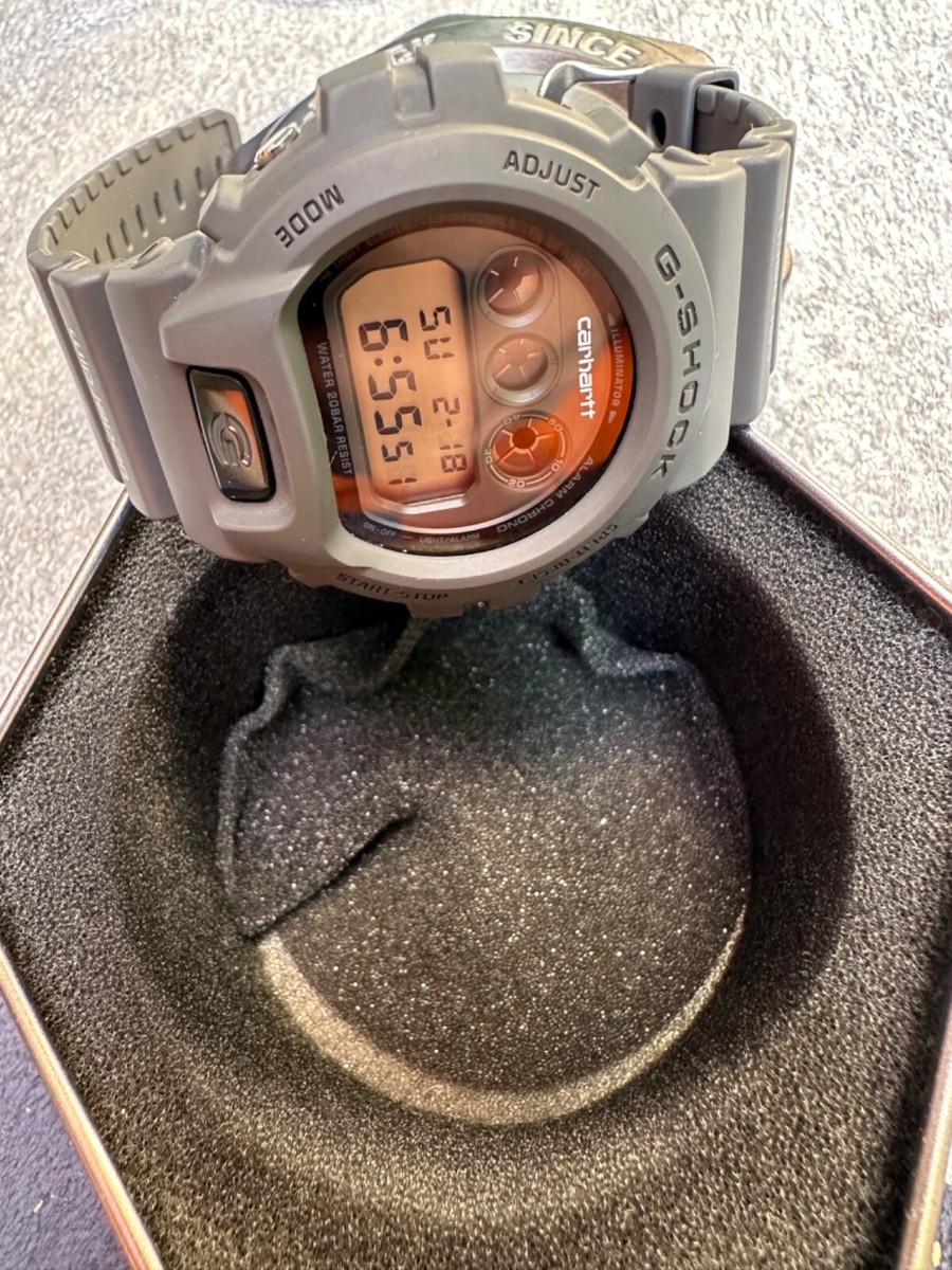 CASIO G-SHOCK DW-6900FS carhartt Limited Edition dw-6900 CASIO G-SHOCK DW-6900FS carhartt Limited Edition dw-6900