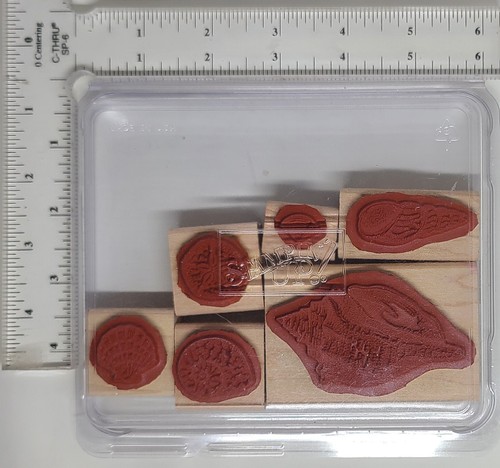 Stampin' Up rubber stamp set, STIPPLE SHELLS 2000 - Bild 3 von 3