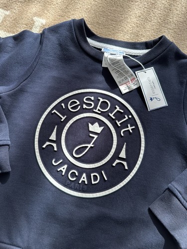BNWT Jacadi Kids Boys Or Girls Navy Jumper Size 4Y Sweatshirt RRP $100 - Picture 3 of 7