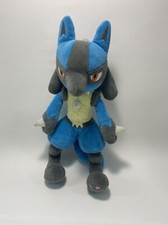 POKEMON G011 SANEI POCKET MONSTERS 12 INCHES HIGH PLUSH LUCARIO STUFFED DOLL