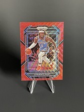 2023-24 Panini Prizm Red Wave Prizm Luguentz Dort #254 Okc Thunder 🥋💪🏻
