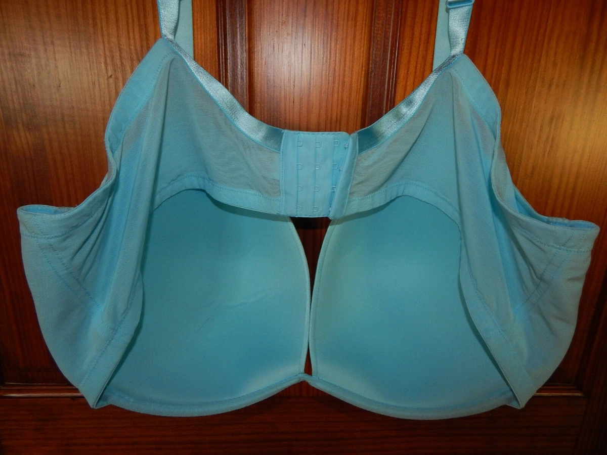 SERONADA BLUE BRA UNDERWIRE LIGHT LINING SIZE 50 DD NWT