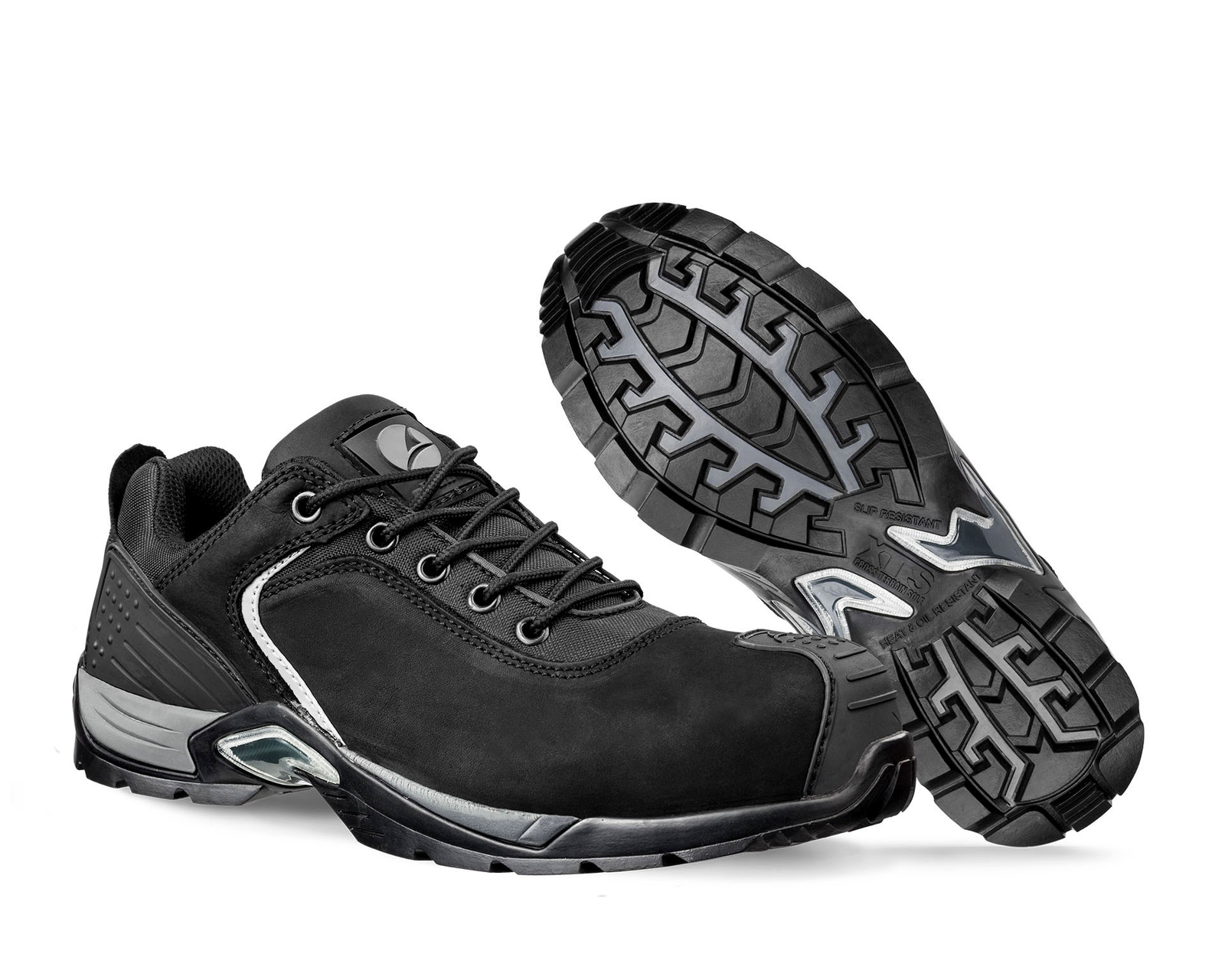ALBATROS X-Treme CTX MID S3 Sicherheitsstiefel Herren - Wasserdicht, Stahlkappe, Hitzebeständig Bis 300°C Arbeitsschuhe Herren Uvex