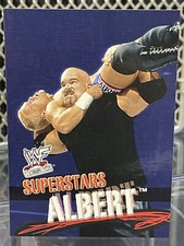 2001 Fleer WWF Albert Wrestling Card #12 NJPW Giant Bernard WWE Lord Tensai