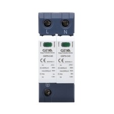 GEYA SPD 2P Surge Protector Lightning Arrester Device 20-40kA AC275/385/400/440V