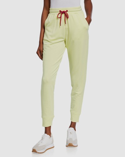 Terez CozyCozy Jogger Pants, Lime, Women's, S, Pants \u0026 Shorts Jogger Pants