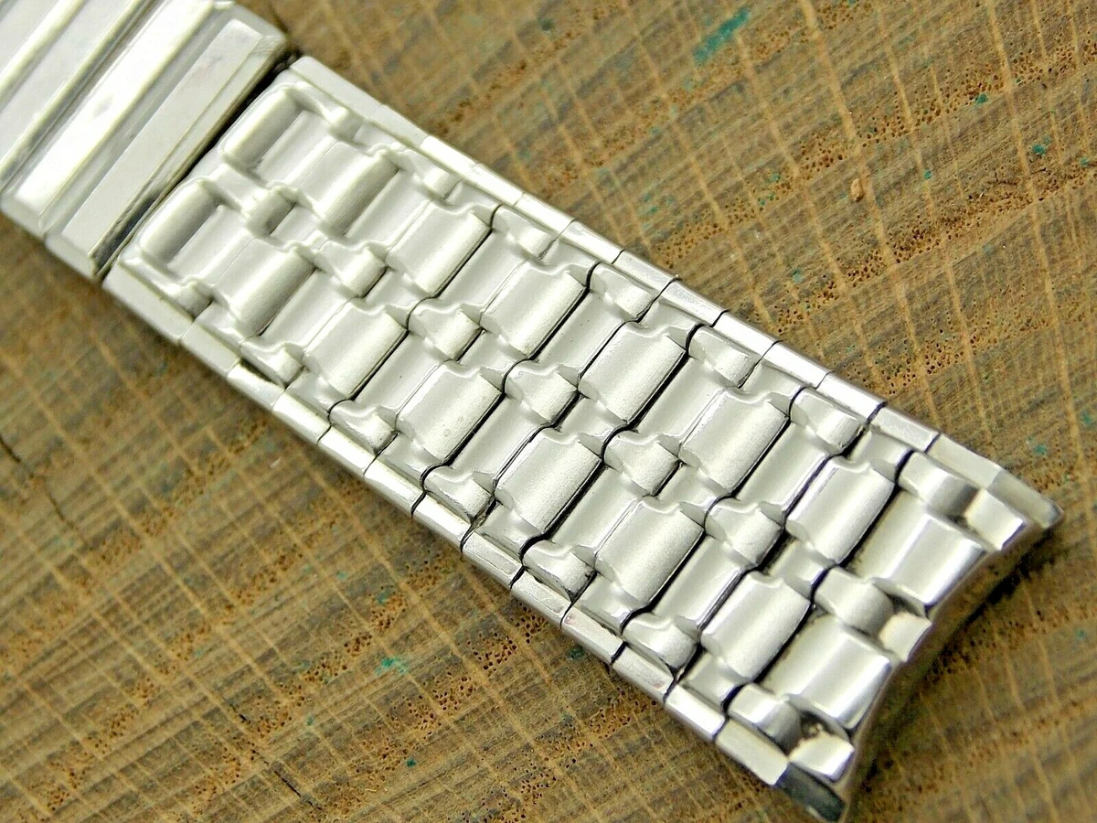 Drema 复古手表表带 17.5mm 曲面轮爪不锈钢扩展库存新品未使用男式
