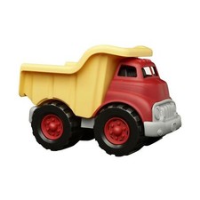 Green Toys Dump Truck in Yellow and Red - BPA Free, Phthalates Free Play Toys...