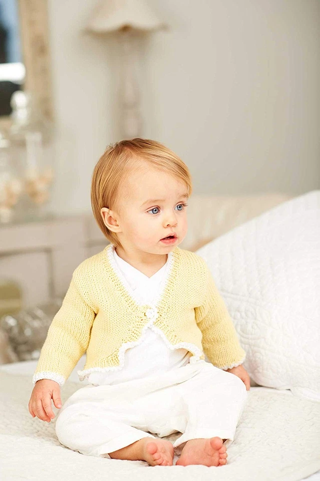 King Cole Baby Knitting Patterns Book 5 - 35+ Items Coats Cardigans Hat Booties - Image 2 of 4