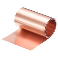 Copper Sheet Roll 2000x60x0.1mm 99.9 Pure Copper Strip Copper Flashing