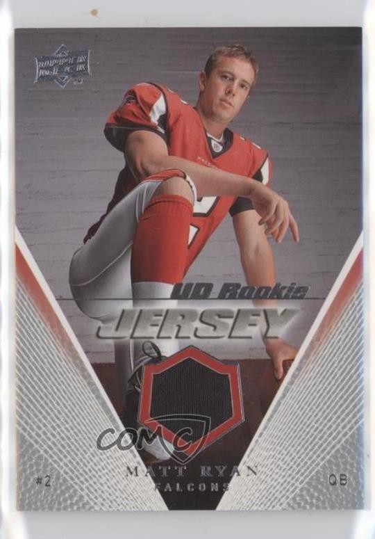 Matt Ryan Upper Deck Rookie Jersey #MR Base