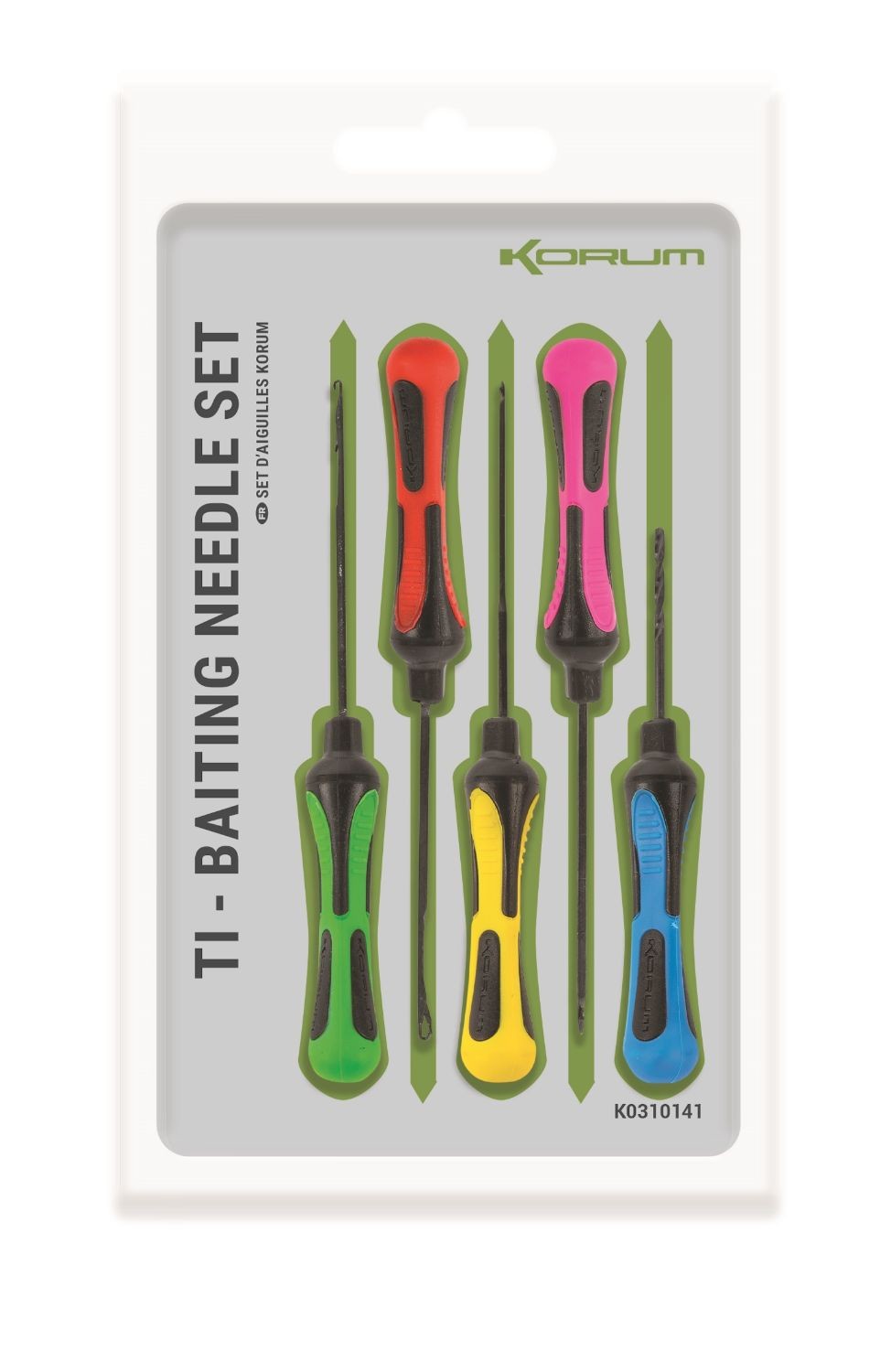 Korum TI Complete Baiting Needle Set Carp Coarse Match Fishing K0310141