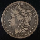 1890 CC Carson City Morgan Silver Dollar $1  VG +  * Nice Coin *