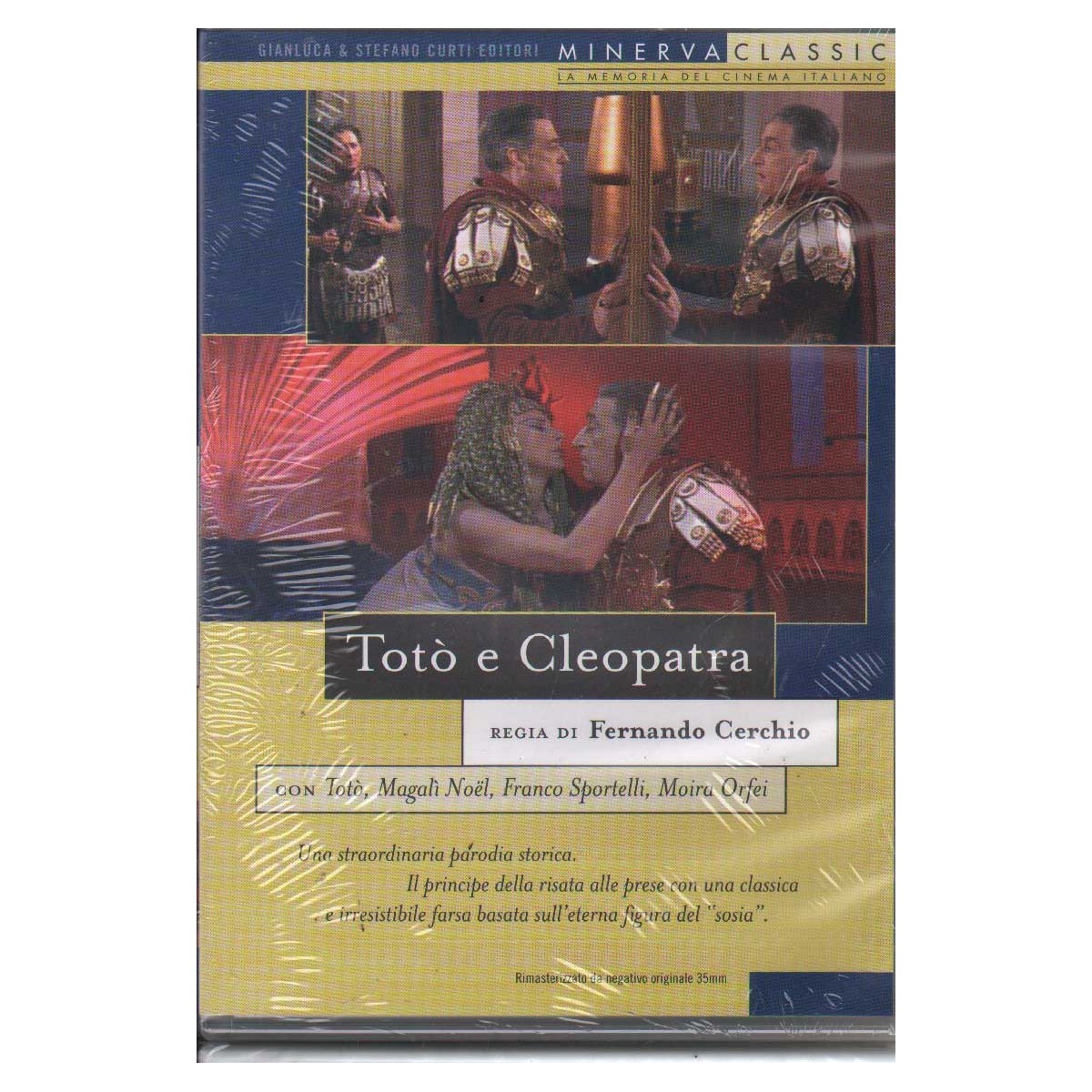 Toto' E Cleopatra DVD Fernando Cerchio Domovideo - 40057 Sealed