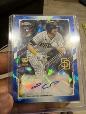 2021 Topps Chrome Update Series Sapphire Rookie Auto Jake Cronenworth #RA-